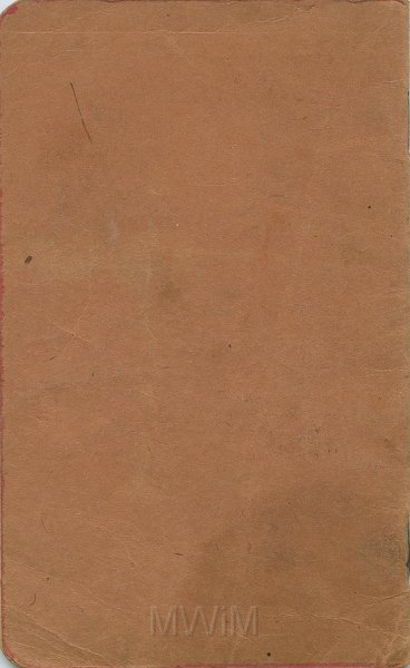 KKE 5433-7.jpg - Dok. Notatnik szkolny Tadeusza Małyszko z zapisaną jedną stroną, Wilno, 1942 r.